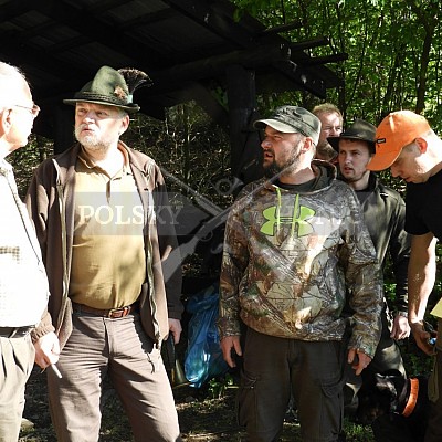 Výcvikový den Polských honičů v Lípě nad Dřevnicí 11.5.2019