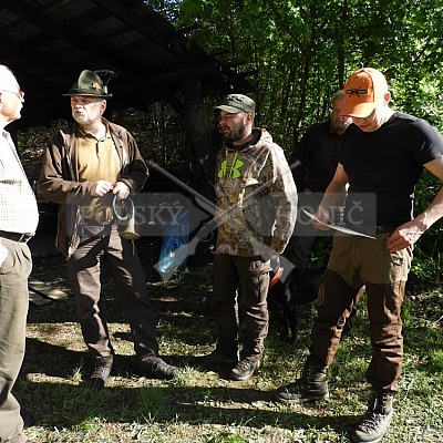 Výcvikový den Polských honičů v Lípě nad Dřevnicí 11.5.2019