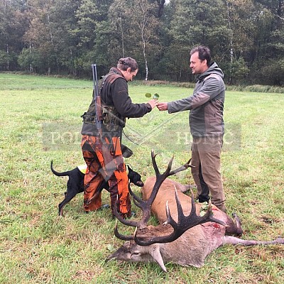 Soutěž polských honičů na přirozených dosledech - Mazurské jezera -Polsko 19-22.9.2019
