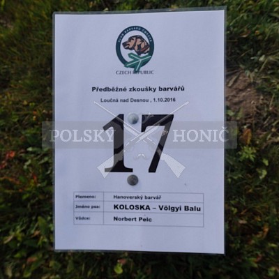 Předběžné zkoušky barvářů- Loučná nad Desnou, 1.10.2016