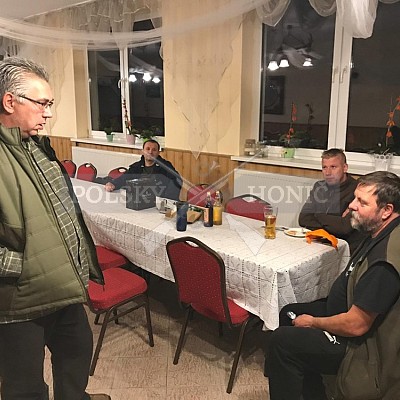 Soutěž polských honičů na přirozených dosledech - Mazurské jezera -Polsko 19-22.9.2019